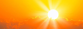 Mit Sonne heizen: Wie funktioniert Solarthermie? Solarthermie Funktion: Sonnenuntergang