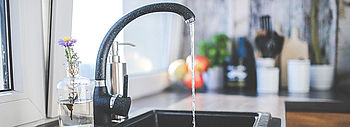 Heizung funktioniert nicht, Warmwasser schon: Wasserhahn in Küche