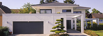 Heizung Neubau Überblick Heizung Neubau Überblick: Haus mit Garten