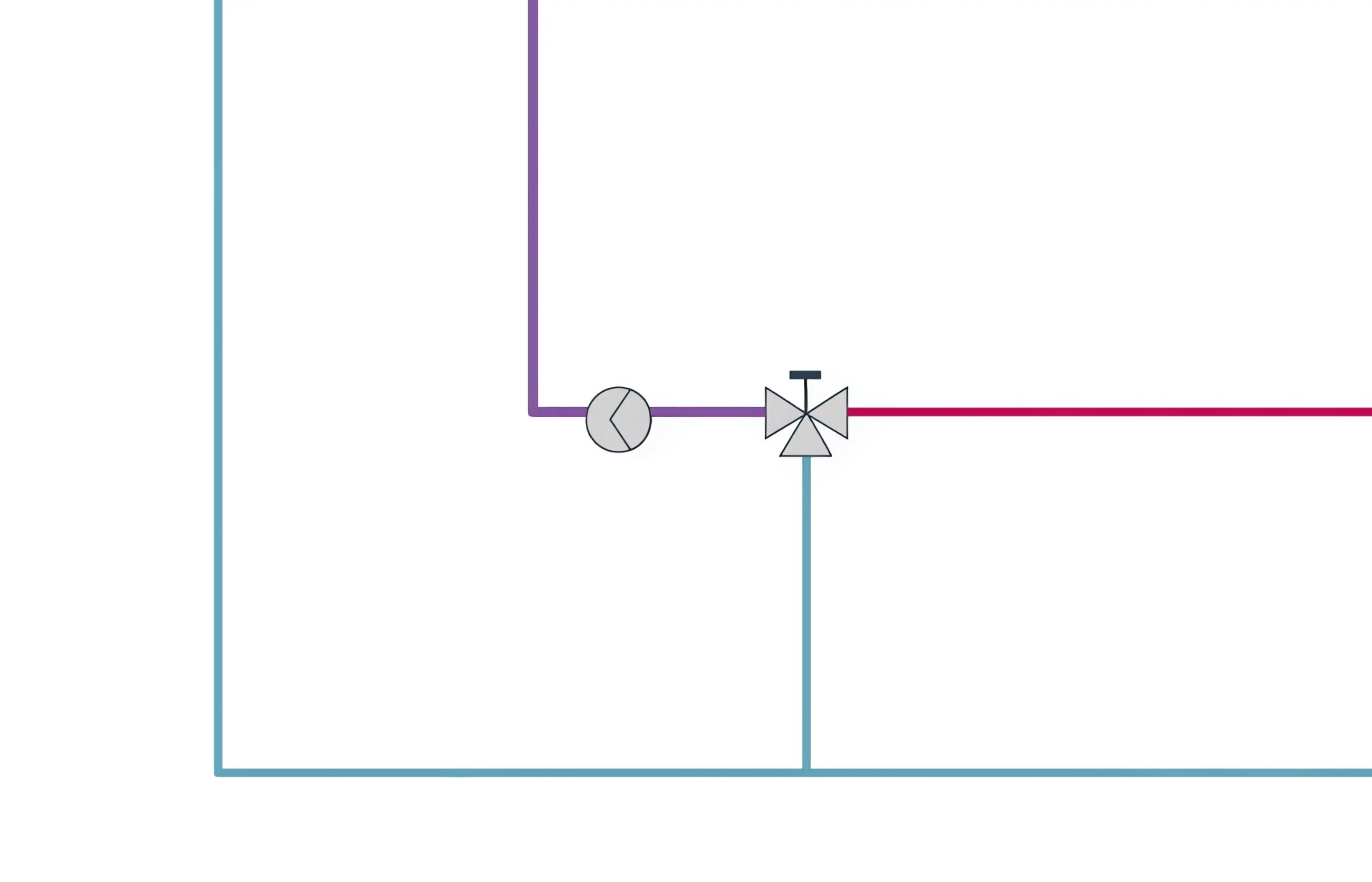U-förmiges Mischventil Für Warmwasserbereiter – Duschventil-Ersatz Aus Zinklegierung