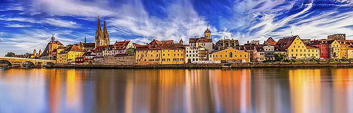 Heizungsbauer Regensburg Altstadt Donau Panorama