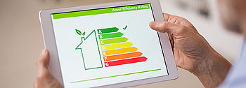 Energiespar-Challenge: 5 Tipps Tablet mit Energielabels