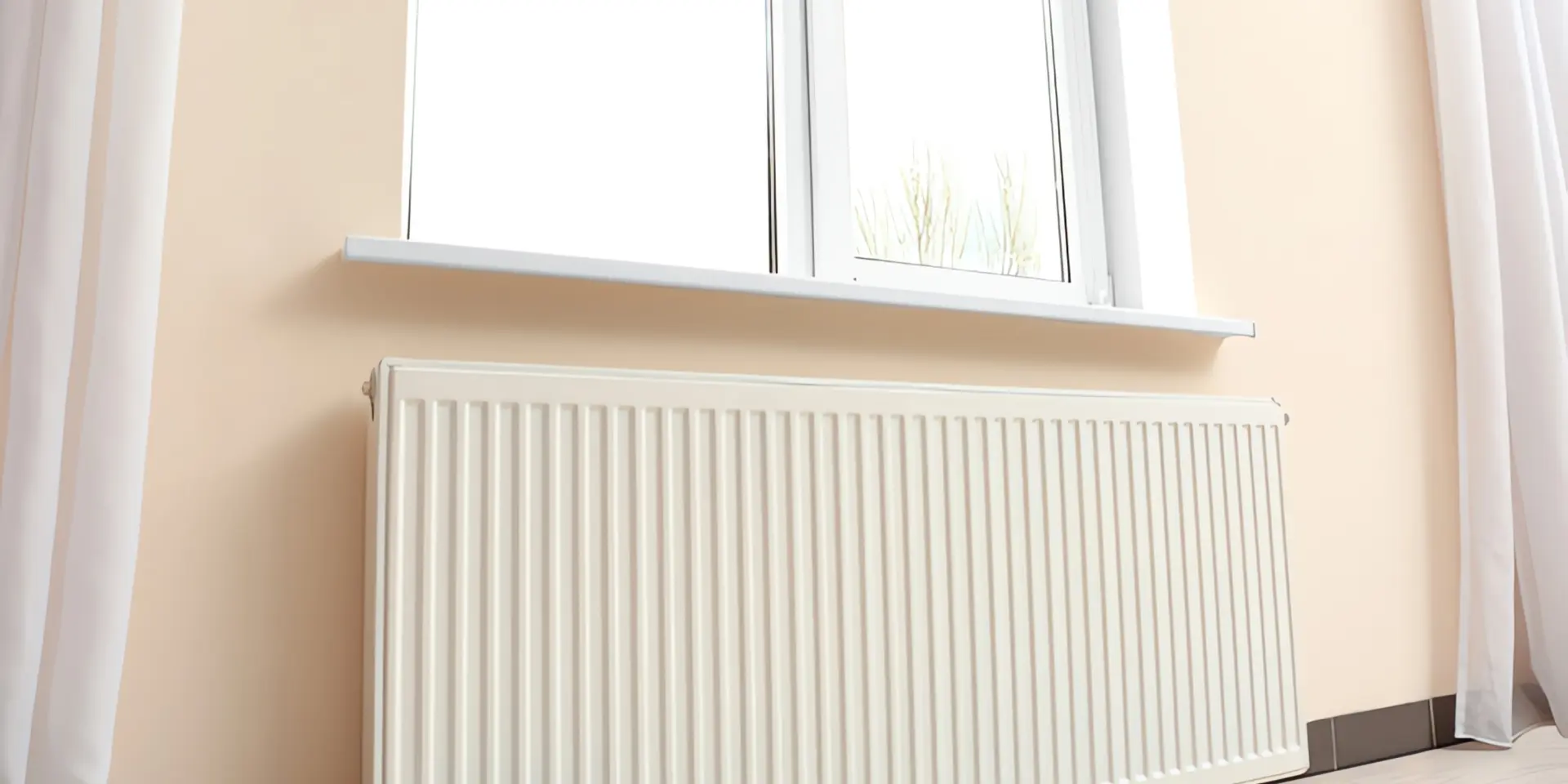 Heizung pfeift: Heizkörper unter Fenster