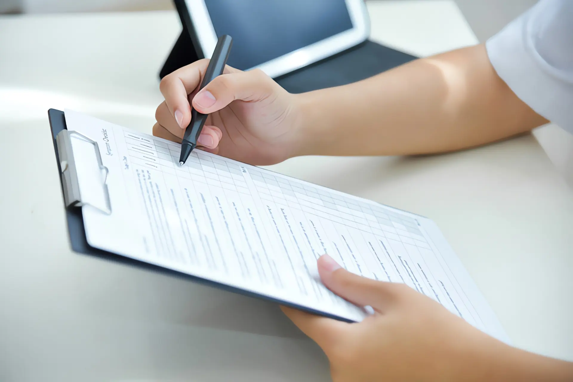 Heizungscheck: Liste checken