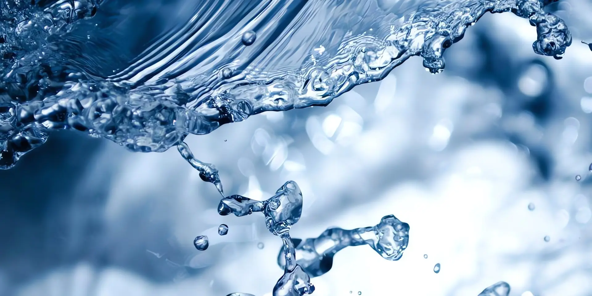 Heizungswasser nachfüllen: Wasser mit Tropfen