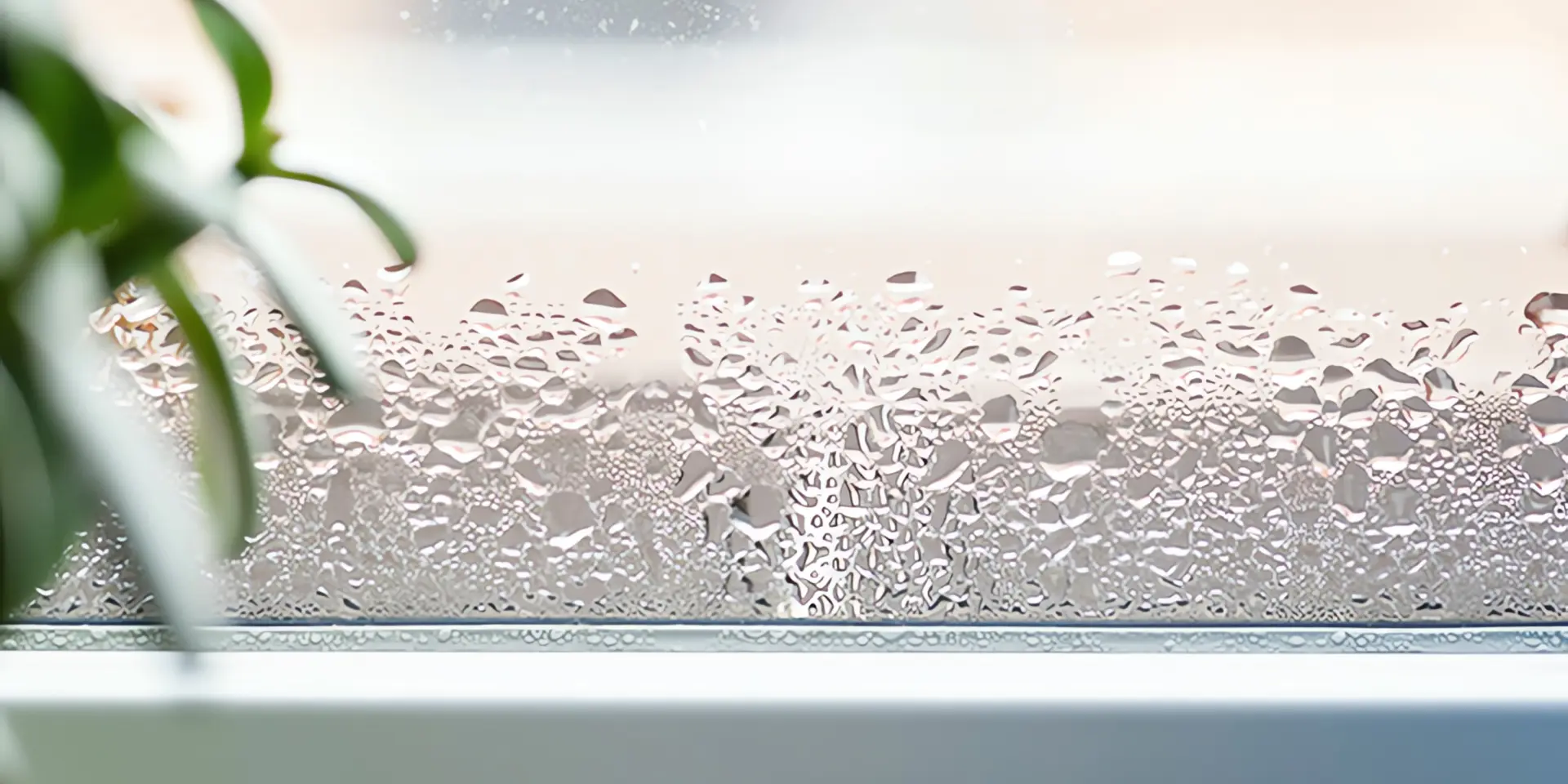 Fenster mit Kondenswasser
