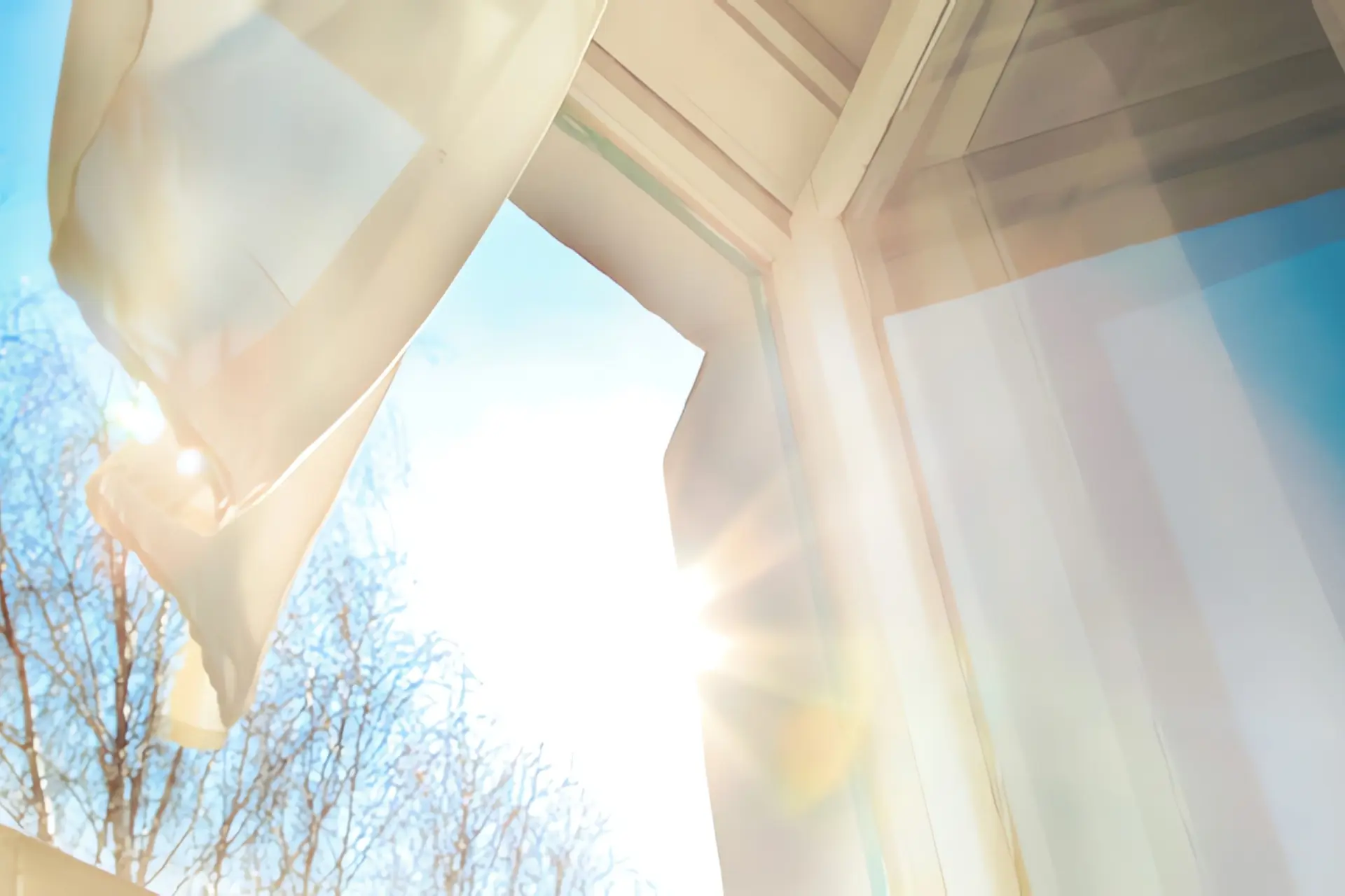 Schlechte Luft: Offenes Fenster