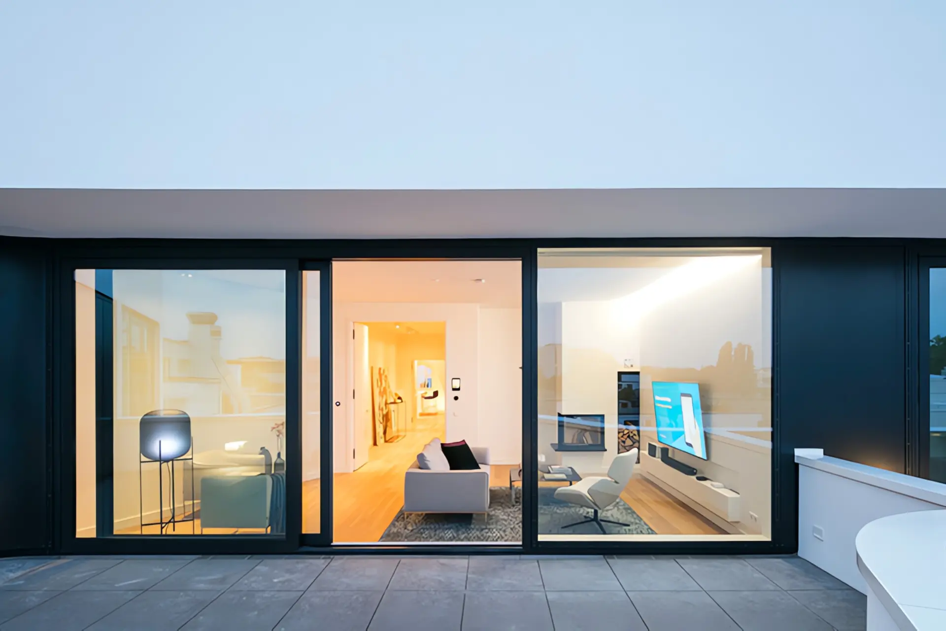 Smarthome-Systeme: Modernes Wohnzimmer