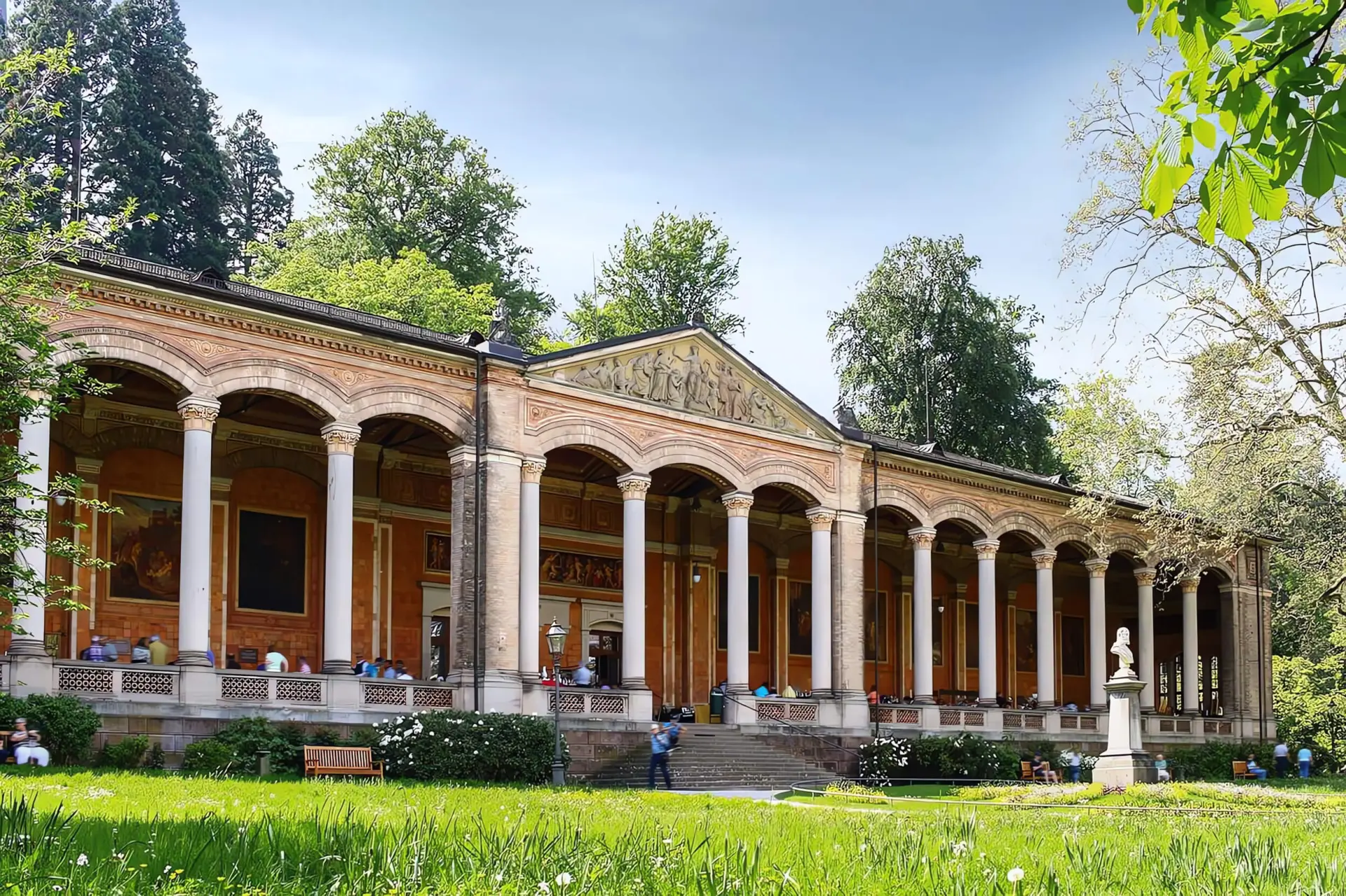 Blechner Baden Baden: Trinkhalle Natur