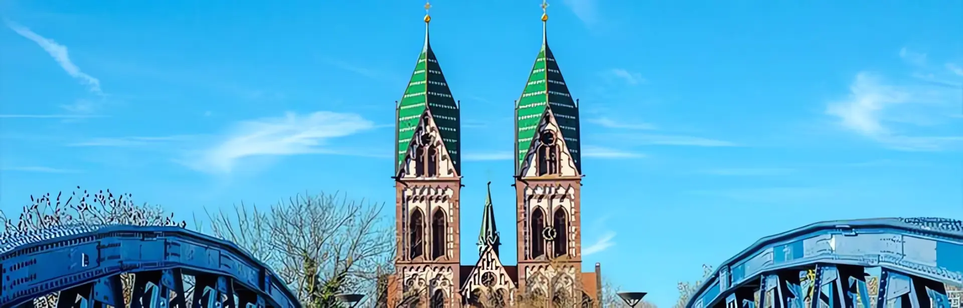 Heizungsbauer Freiburg Breisgau Kirche Herz Jesu Brücke