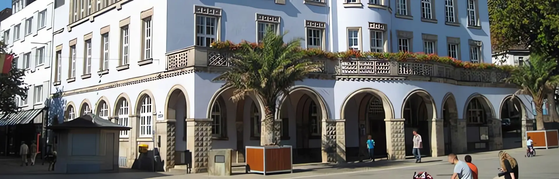 Heizungsbauer Klempner Menden Rathaus Arkaden Bögen